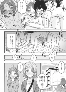 (Bokura no Love Live! 22) [Kitaku Jikan (Kitaku)] Honeymoon ni Uttetsuke no Hi (Love Live! Sunshine!!) - page 23