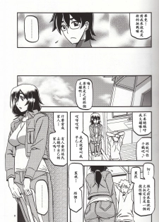 (C95) [Sankaku Apron (Sanbun Kyoden, Umu Rahi)] Akebi no Mi - Chizuru Katei [Chinese] - page 8