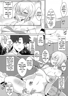 (C95) [YOMOTHUHIRASAKA (bbsacon)] Senpai Dake Shiranai Himitsu no Watashi (Fate/Grand Order) [English] [Netorare Nation] - page 21