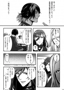 (Senka no Haru Taisai 2017) [XXkorori (Ko Tora)] Warui Ko Dareda (Touken Ranbu) - page 12