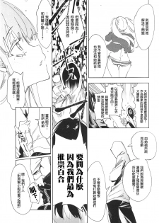 (C94) [Kamishiki (Kamizuki Shiki)] Housoujiko 4 ~Off-Pako JK Ana Ijime~ [Chinese] [蒼藍神煩聯合漢化] - page 9