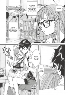 (C94) [Kindergarten (Hobo3)] Futaba to Kareshi no Ecchi na Ichinichi (Persona 5) [English] [CrowKarasu] - page 2