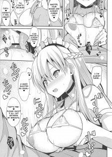 (C94) [Nekonokone (Takeyuu)] Belfast to Kekkon Shoya | Wedding Night with Belfast (Azur Lane) [English] =HOXY= - page 8