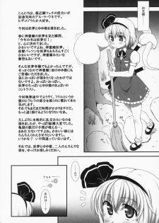 (C81) [ORANGE☆CHANNEL (Aru Ra Une)] Watashi o Taoshite kara Ikinasai! (Touhou Project) - page 3