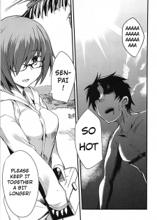 (C94) [Tonari no Dagashiya-san (ku-ba)] Melt ga Mizugi ni Kigaetara. | What Melt Looks Like in Her Swimsuit. (Fate/Grand Order) [English] - page 2