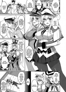 (C92) [Labomagi! (Takeda Aranobu)] Hajimete no Harem Yasen Seikatsu ~Graf to Doitsu Kanmusu no Baai~ (Kantai Collection -KanColle-) [English] [NHNL] - page 4