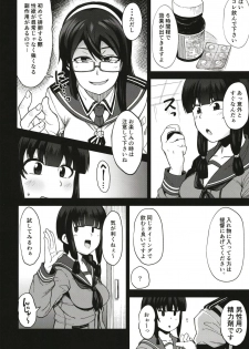 (COMIC1☆15) [Shikoneru Mix (Kauti)] Kitakami-sama to Gachi Pako Kozukuri Time (Kantai Collection -KanColle-) - page 6