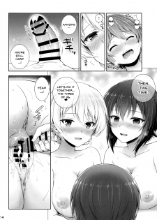 (C94) [Chabashira Chainsaw (Chacharan)] Darjeeling to Maho to no Koi Yakusoku | Darjeeling and Maho's Love Promise (Girls und Panzer) [English] {Doujins.com} - page 13