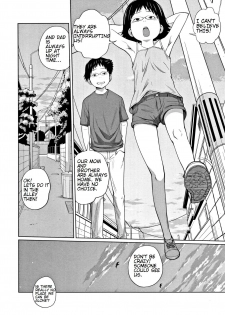 [Tsubaki Jushirou] Tomodachi n uchi de orusuban | Looking after a friend's house (Imouto Access) [English] - page 4