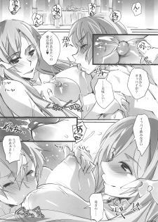 (COMIC1☆15) [RYU-SEKI-DO (Nagare Hyo-go)] Seigou Kishi to Saikou Shisai-sama (Sword Art Online) - page 19