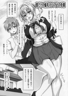 (C87) [INSERT (KEN)] Boku dake no Bakunyuu Ona-maid no Hahaoya - page 2