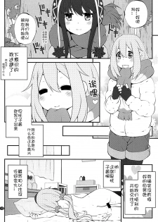 (C94) [Purimomo (Goyac)] Sankakkei no, Himitsu (Yuru Camp) [Chinese] [猫在汉化] - page 10