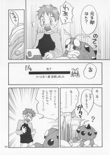 (HaruCC6) [Haniwa Mania, Kuru Guru DNA (Pon Takahanada, Hoshiai Hiro)] Jogress Daihyakka (Digimon Adventure 02) - page 13