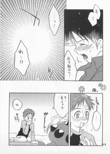 (HaruCC6) [Haniwa Mania, Kuru Guru DNA (Pon Takahanada, Hoshiai Hiro)] Jogress Daihyakka (Digimon Adventure 02) - page 22