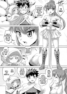 [RAYMON] Nyotaika Yuusha to Futanari no Majo | Genderbent Hero and the Futanari Witch (Nyotaika Ouji to Tatasare Hime) [English] [desudesu] [Digital] - page 9