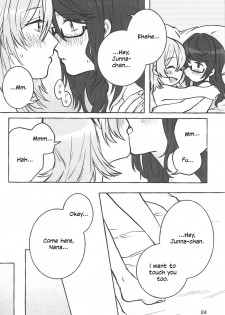 (Girls Love Festival 25) [chabochaboseinikuten (chabo)] manimani (Shoujo Kageki Revue Starlight) [English] - page 23