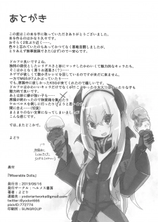 (SC2019 Summer) [Hermes Shobou (Yodori)] Miserable Dolls (Girls' Frontline) [English] [miglen] - page 29