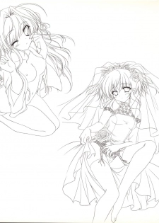 Mashiro-Iro Symphony illustration art book - page 33