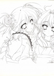 Mashiro-Iro Symphony illustration art book - page 26