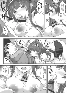 (C96) [Akutensoushin (Kokutou Nikke)] Kongou-chan to Love Love Shinkon Play (Kantai Collection -KanColle-) - page 10
