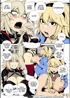 [Bear Hand (Fishine Ireading)] CHALDEA MANIA Kuro & Shiro CHALDEA MANIA Black & White (Fate Grand Order)[English][Nishimaru][Colorized][Erocolor] - page 4