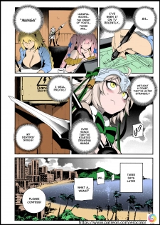 [Bear Hand (Fishine Ireading)] CHALDEA MANIA Kuro & Shiro CHALDEA MANIA Black & White (Fate Grand Order)[English][Nishimaru][Colorized][Erocolor] - page 3