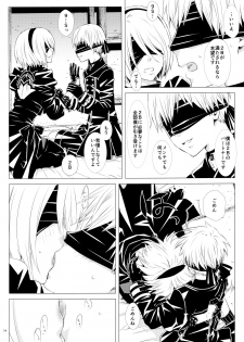 (C93) [Usagizadou (Enu, Rua)] Sei no honnou (NieR: Automata) - page 13