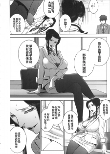 (C91) [Motchie Kingdom (Motchie)] Etsuraku no Onna Rijichou [Chinese] - page 5