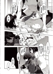 (C89) [Alice no Takarabako (Mizuryu Kei)] Touken Danshi Tabehoudai (Touken Ranbu) [Chinese] [不咕鸟汉化组] - page 11