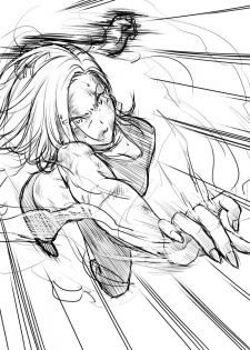 [G evolve] 18-gou VS Caulifla (Dragon Ball Super) - page 25