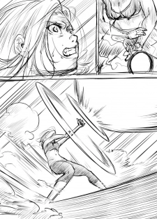[G evolve] 18-gou VS Caulifla (Dragon Ball Super) - page 21