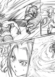 [G evolve] 18-gou VS Caulifla (Dragon Ball Super) - page 4