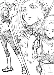 [G evolve] 18-gou VS Caulifla (Dragon Ball Super) - page 2