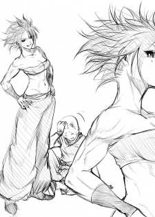[G evolve] 18-gou VS Caulifla (Dragon Ball Super) - page 1