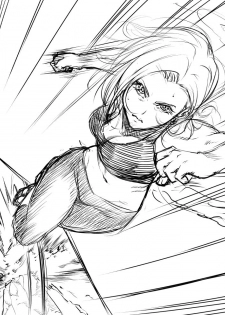 [G evolve] 18-gou VS Caulifla (Dragon Ball Super) - page 16