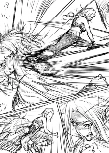 [G evolve] 18-gou VS Caulifla (Dragon Ball Super) - page 13