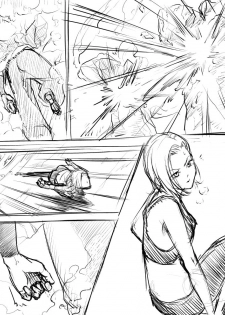 [G evolve] 18-gou VS Caulifla (Dragon Ball Super) - page 15