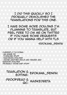 (C95) [Tatakai no Kiseki (Senyuu)] RinSayo Futanari Ecchi Bon (BanG Dream!) [English] [Erokawa_Senpai] - page 27