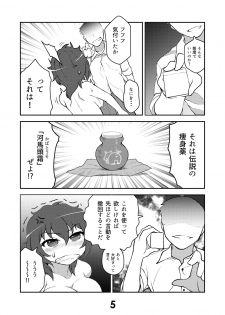 [Zandaka-77yen (Shiroobi)] Oryou-san wa Sodachi Sakari! (Girls und Panzer) [Digital] - page 4