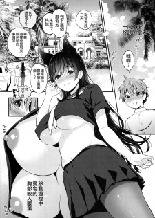 (C96) [Tengu Kotengu (Kotengu)] Atago no Ecchi na Shikikan Shiken (Azur Lane) [Chinese] [空気系☆漢化] - page 9