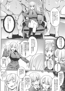 (C96) [Cesium-P (Aka Seiryuu)] St. Gloriana no Himitsu no Ochakai (Girls und Panzer) - page 3