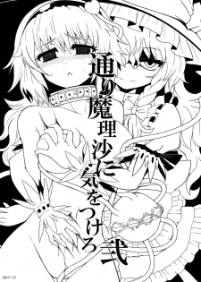 [Hiyashi Chuuka Owarimashita (Zuru)] Toori Marisa ni Ki o Tsukero (Touhou Project) [Digital] - page 28