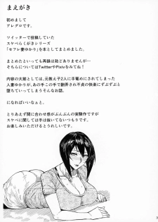(COMITIA118) [Isocurve (Allegro)] Special EXtra FRIEND SeFrie Tsuma Yukari Vol.00 [Chinese] [不咕鸟汉化组] - page 3