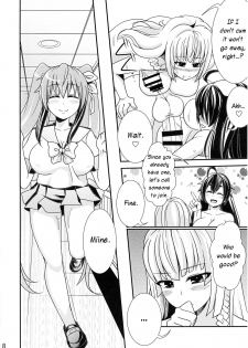 (COMITIA112) [Punisher Punishment (Panimi)] A Big-Tig Twintail Girl gets Screwed by Two Futanari Girls [English] - page 7