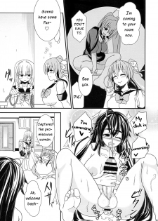 (COMITIA112) [Punisher Punishment (Panimi)] A Big-Tig Twintail Girl gets Screwed by Two Futanari Girls [English] - page 8