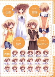 Moshimo Ashita ga Harenaraba official fanbook - page 20