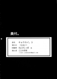 (C96) [Kokonokiya (Kokonoki Nao)] Kyoukai. 3 - page 27