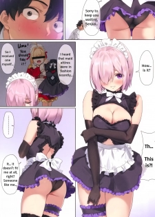 (C96) [OrangeMaru (YD)] Chaldea Maid #Mash (Fate/Grand Order) [English] - page 3