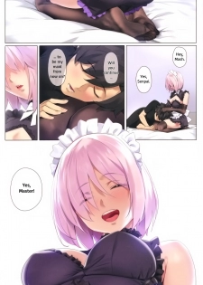 (C96) [OrangeMaru (YD)] Chaldea Maid #Mash (Fate/Grand Order) [English] - page 16