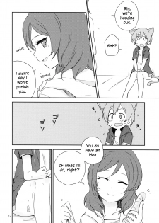 (C90) [Kurocan, Toramadara. (Itsuki Kuro, Ryuuga Ookami)] Dokodemo Issho (Love Live!) [English] [WindyFall Scanlations] - page 22